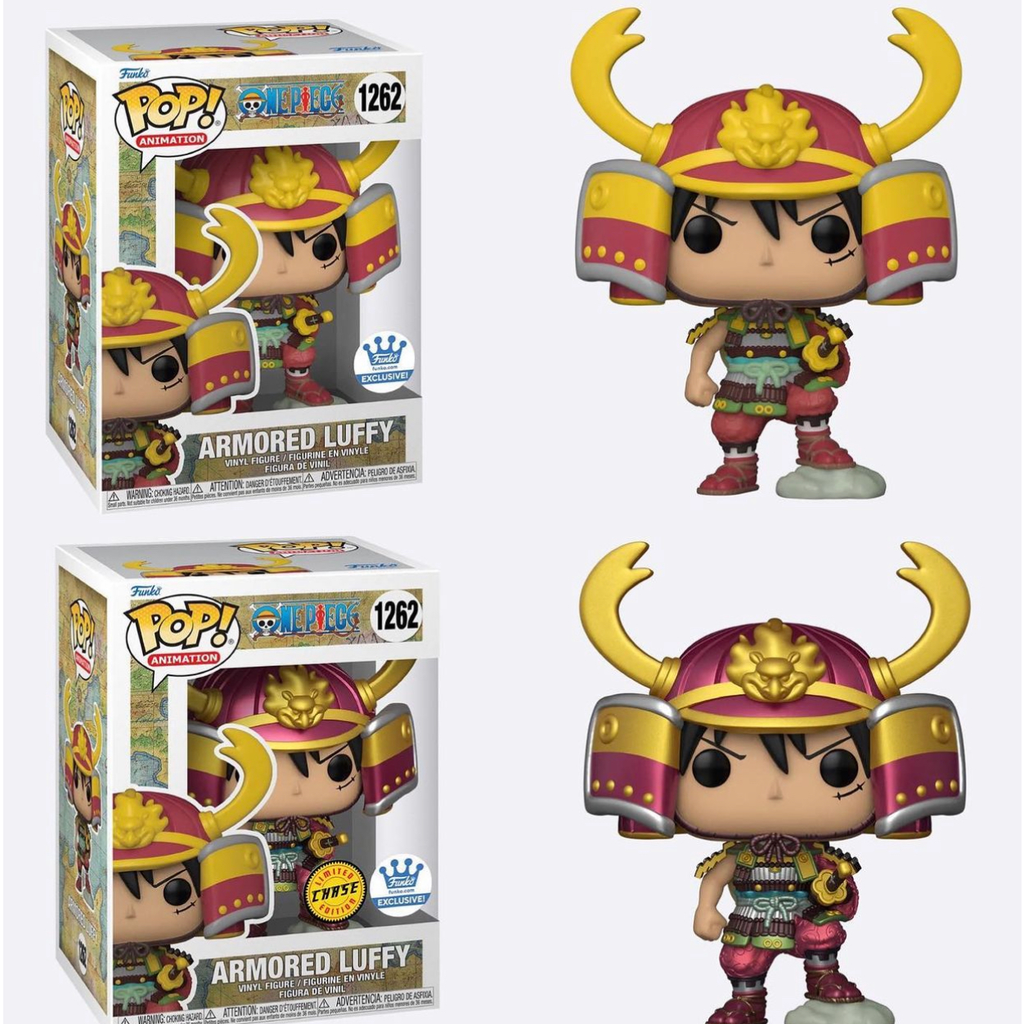 Chase Bundle) Funko Pop! Animation One Piece Samurai Luffy (Funko Sho–  First Form Collectibles