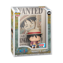 Funko Pop! Wanted Poster Luffy (2023 Fall Convention) *Pre-Order*