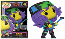 (In Stock Q4) Stranger Things Eddie with Guitar Blacklight (Entertainment Earth Exclusive) *Pre-Order*