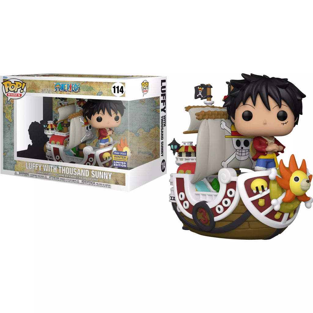 Funko Pop! Animation Rides One Piece Luffy With Thousand Sunny (Wintercon  Shared Convention) *Pre-Order*