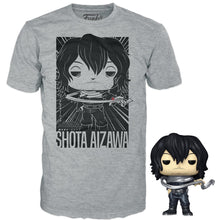My Hero Academia Shota Aizawa Pop! Vinyl Figure with Gray Pop! T-Shirt *Pre-Order* - First Form Collectibles
