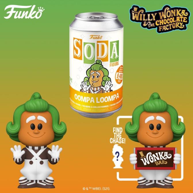 Funko Soda Willy Wonka Oompa Loompa (Chance of Chase) *Pre-Order