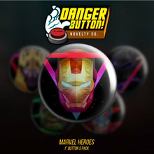 Danger Button! Marvel Icons 5 Button Pack (First Form Collectibles Exclusive) - First Form Collectibles