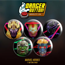 Danger Button! Marvel Icons 5 Button Pack (First Form Collectibles Exclusive) - First Form Collectibles