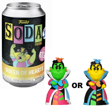 Alice in Wonderland Blacklight Queen of Hearts Vinyl Soda Figure (Chance of Chase) (Funko Exclusive) - First Form Collectibles