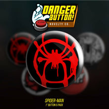 Danger Button! Spider-Man 5 Button Pack (First Form Collectibles Exclusive) - First Form Collectibles