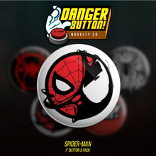 Danger Button! Spider-Man 5 Button Pack (First Form Collectibles Exclusive) - First Form Collectibles
