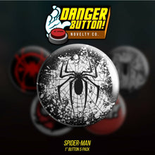 Danger Button! Spider-Man 5 Button Pack (First Form Collectibles Exclusive) - First Form Collectibles