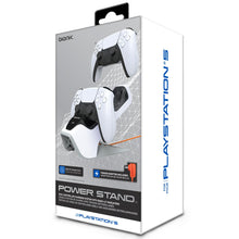 Bionik BNK-9067 PS5 Power Stand - Dual Controller Dock Charge Stand (White) - First Form Collectibles