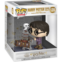 Harry Potter and the Sorcerer's Stone 20th Anniversary Harry Pushing Trolley Deluxe Pop! Vinyl Figure *Pre-Order* - First Form Collectibles