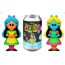 Alice in Wonderland Blacklight Alice Vinyl Soda Figure (Chance of Chase) (Funko Exclusive) - First Form Collectibles