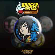 Danger Button! Demon Slayer 5 Button Pack (First Form Collectibles Exclusive) - First Form Collectibles