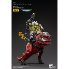 Joytoy: Warhammer 40K Orks Squighog Nob On Smasha Squig 1/18 Scale Figure Set - First Form Collectibles