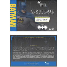 Enesco Grand Jester Studios Batman 1/6 Scale Statue Limited Edition 1500 Pieces Worldwide - First Form Collectibles