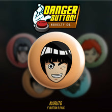 Danger Button! Naruto 6 Button Pack (First Form Collectibles Exclusive) - First Form Collectibles