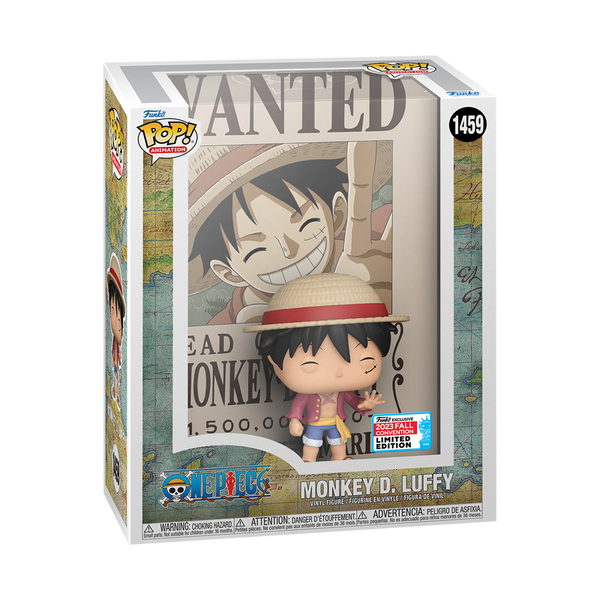 Funko Pop! Wanted Poster Luffy (2023 Fall Convention) *Pre-Order*– First  Form Collectibles