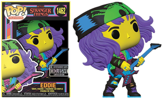 (In Stock Q4) Stranger Things Eddie with Guitar Blacklight (Entertainment Earth Exclusive) *Pre-Order*
