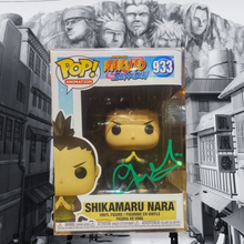 (In Stock Now) Funko Pop! Shikamaru Signed by Tom Gibbis (JSA Witnessed and Authenticated)