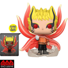 Boruto: Naruto Next Generations Naruto Baryon Mode Glow-in-the-Dark Super 6-Inch Pop! (AAA Anime Exclusive) *Pre-Order* - First Form Collectibles