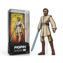 FiGPiN Star Wars the Clone Wars. Obi-Wan Kenobi #517 - First Form Collectibles
