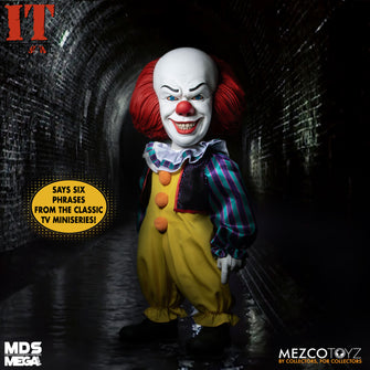 Mezco Designers Series MDS Mega IT: Pennywise 1990 *Pre-Order* - First Form Collectibles