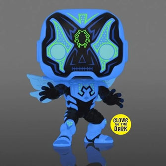 (In-Stock) Funko Pop! DC Dia de los DC Blue Beetle (Glow in The Dark) (Special Edition Exclusive) - First Form Collectibles