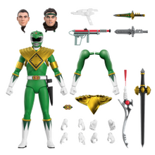 Super 7 Mighty Morphin Power Rangers Ultimates! Green Ranger *Pre-Order* - First Form Collectibles