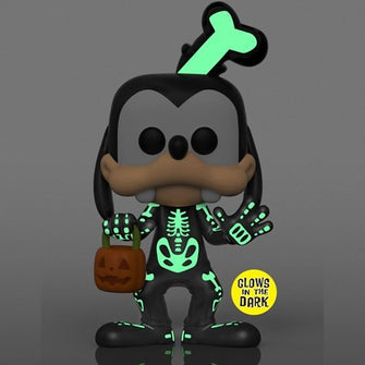 Disney Skeleton Goofy Glow-in-the-Dark Pop! Vinyl Figure (Entertainment Earth Exclusive) *Pre-Order* - First Form Collectibles