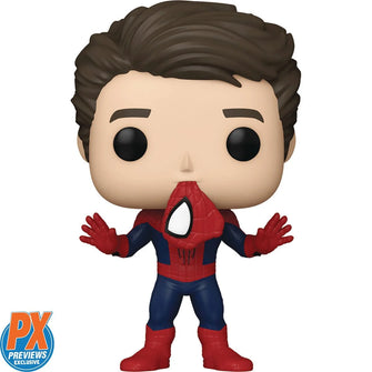 Funko Pop Marvel: Spider Man No Way Home The Amazing Spider-Man Unmasked Pop! (PX Previews Exclusive)  *Pre-Order* - First Form Collectibles