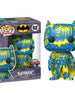Funko POP! Art Serie DC Comics Batman (Blue & Yellow) Artist Series Exclusive with Hard Stack POP! Protector - First Form Collectibles