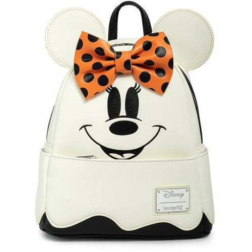 ghost mini backpack LOUNGEFLY DISNEY MINNIE MOUSE GLOW IN THE DARK COSPLAY BACK Silver Co. + Melbourne Mickey Mouse Ghost Glow Mini Backpack Loungefly Disney: Ghost Minnie Glow