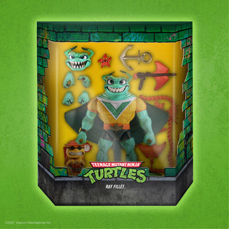 Super 7 Teenage Mutant Ninja Turtles TMNT Ultimates! Ray Fillet *Pre-Order* - First Form Collectibles