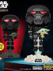 Star Wars: The Mandalorian Dark Trooper with Grogu Glow-in-the-Dark Pop! Vinyl Figure (Entertainment Earth Exclusive) *Pre-Order* - First Form Collectibles