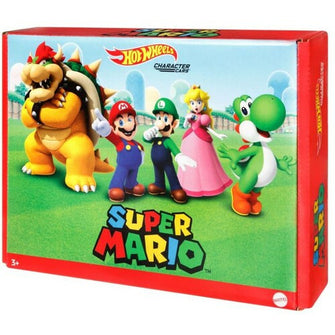 (In-Stock) Mattel: Hot Wheels Super Mario Character Cars 5-Pack (Nintendo) - First Form Collectibles