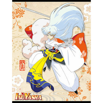 (In-Stock)  Inuyasha Sesshoumaru Sublimated 60 x 45 Throw Blanket - First Form Collectibles