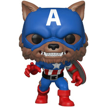 Funko Pop! Marvel: Year of The Shield Capwolf (Amazon Funkon Exclusive) - First Form Collectibles