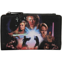(In-Stock) Loungefly Star Wars Trilogy 2 Flap Wallet Star Wars One Size - First Form Collectibles