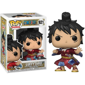 (Restock Late July) Funko Pop! One Piece Luffytaro Kimono (Metallic) (Special Edition Exclusive) - First Form Collectibles
