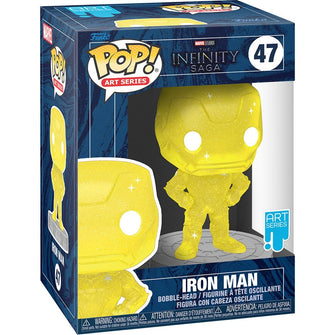 Funko POP! Infinity Saga POP Artist Series. Iron Man Yellow - First Form Collectibles
