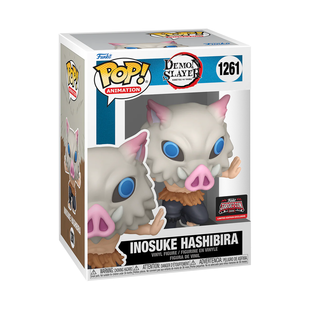 Demon Target Funko Pop! Demon Slayer Inosuke Hashibira (Target Exclusive) *Pre-Orde ...