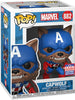 Funko Pop! Marvel: Year of The Shield Capwolf (Amazon Funkon Exclusive) - First Form Collectibles