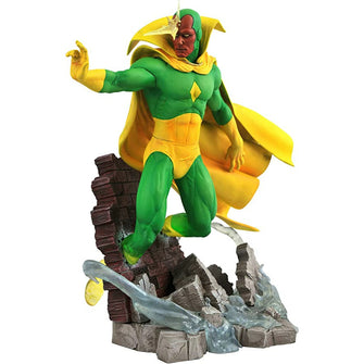 Diamond Select Marvel Gallery: Vision PVC Statue, Multicolor - First Form Collectibles