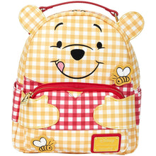 (In-Stock) Loungefly Disney Winnie the Pooh Gingham Womens Double Strap Shoulder Bag - First Form Collectibles