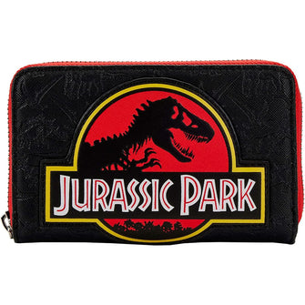 (In-Stock) Loungefly Universal Jurassic Park Logo Wallet - First Form Collectibles
