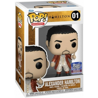 (Vaulted) (In Stock) Funko Pop Broadway Hamilton Alexander Hamilton (Metallic) (Funko Hollywood Exclusive) - First Form Collectibles
