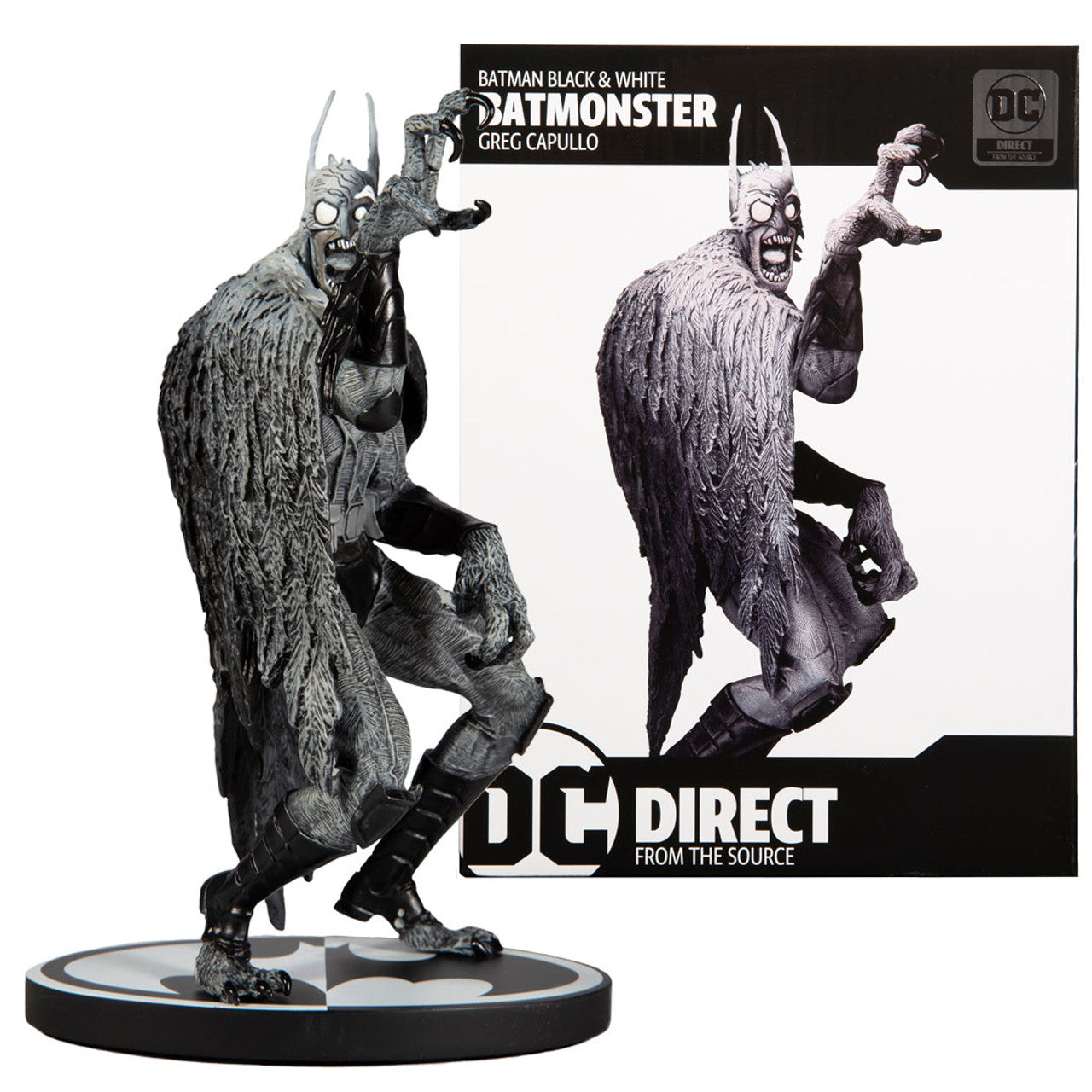 Batman Black & White-Batmonster by Greg Capullo– First Form Collectibles