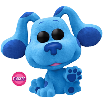 Funko Pop! TV: Blue's Clues Blue (Flocked) (Special Edition Exclusive) - First Form Collectibles