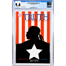 Truth Red, White & Black 1 1/03 Marvel Comics (CGC Graded 9.4) - First Form Collectibles