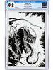 Marvel Comics Venom #28 09/20 Valerio Giangiordano Exclusive B&W Virgin (CGC Graded 9.8) - First Form Collectibles