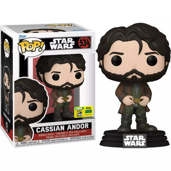 (In Stock) Funko Pop! Star Wars Cassian Andor (SDCC 2022 Official Sticker) - First Form Collectibles